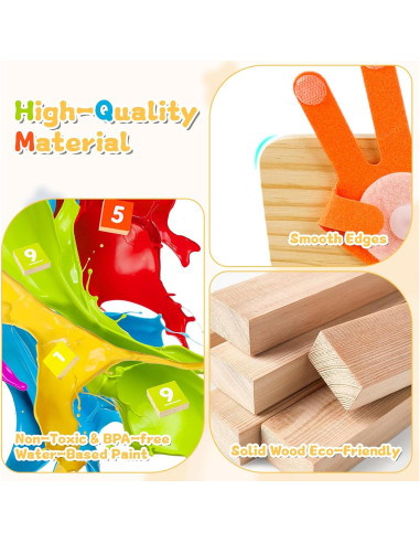 Juguete Educativo de Matemáticas Twivah para Niños 3+ Años