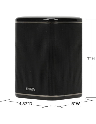 Altavoz RIVA Arena Hi-Fi Bluetooth 50W Multiroom Negro