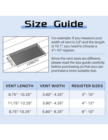 Juego de Rejillas de Piso Zonon 40 Pcs 10 x 25 cm Negro