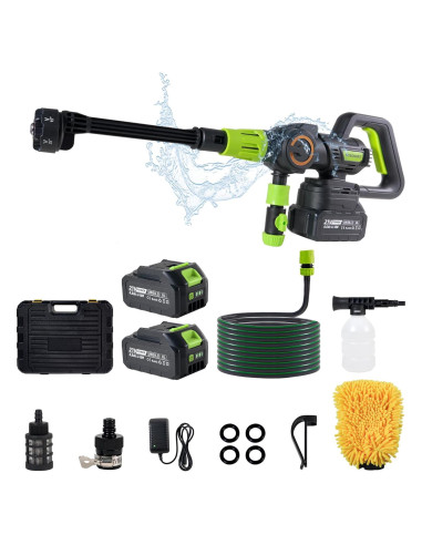 Lavadora a Presión Inalámbrica NYEONHRT 1100 PSI 8.0Ah