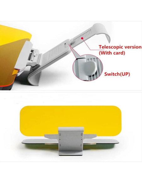 Extensor de Visera de Sol KUJOBUY para Coche Sedán - Protección UV