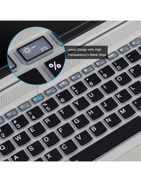 Cubierta de Teclado CaseBuy para Lenovo IdeaPad 15.6 Negro