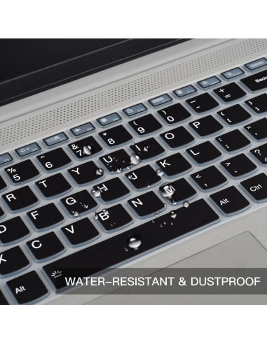 Cubierta de Teclado CaseBuy para Lenovo IdeaPad 15.6 Negro
