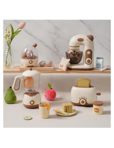 Juego de Cocina para Niños ROBOTIME - 4 Accesorios de Madera