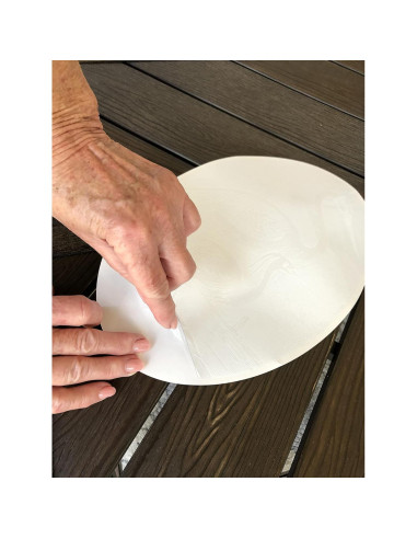 Vinilo Decorativo DCentral Rosa Grabado 20x30 cm Reutilizable