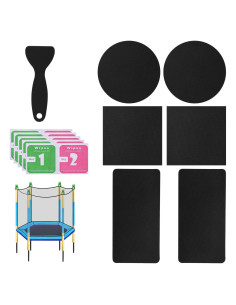 Kit de Reparación de Trampolín Tinoaly 6 Piezas Autoadhesivas