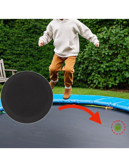 Kit de Reparación de Trampolín Tinoaly 6 Piezas Autoadhesivas