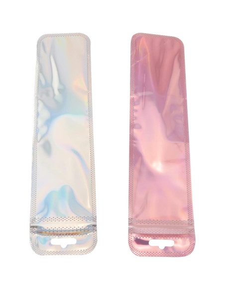 100 Bolsas Holográficas Reutilizables 21.8x5.6 cm Pro Bamboo