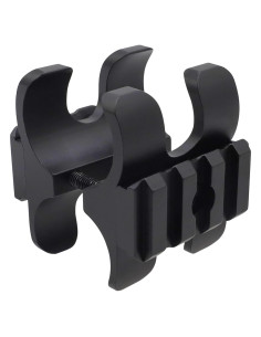 Soporte de Abrazadera de Barril ZOEKIM para Linterna - Negro