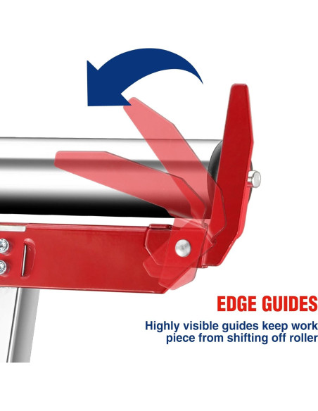 Soporte de rodillo plegable WORKPRO, altura ajustable 68.6-109.2 cm Soporte de rodillo plegable WORKPRO, altura ajustable 68.6-109.2 cm