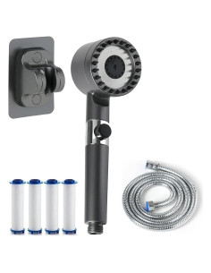 Cabezal de Ducha Filtrado Genérico Ion Drops 3 Modos 1.5m