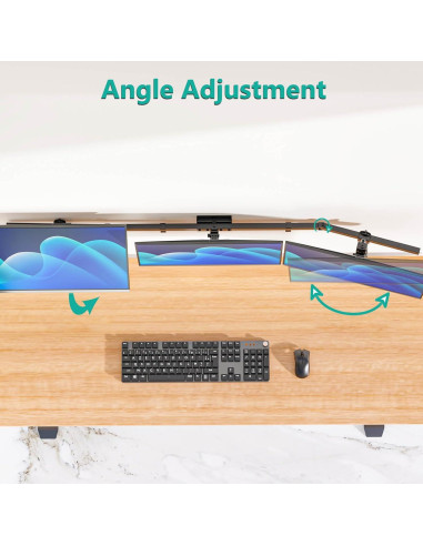 Soporte de Pared para Triple Monitor WALI 17-32" Negro