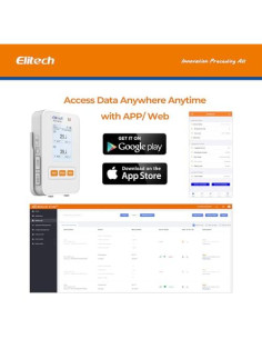 Registrador de Datos Digital Elitech RCW-360Plus WiFi 4G 2