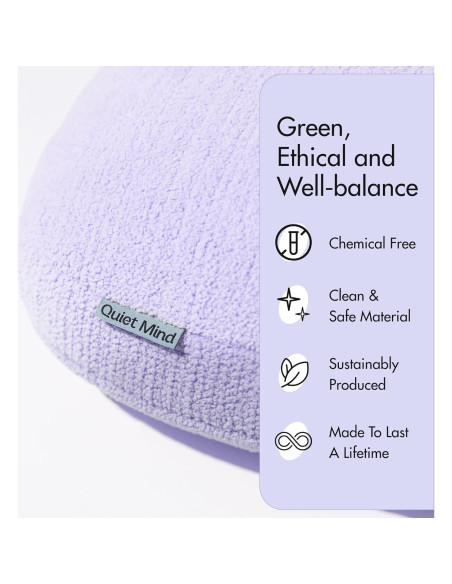 Almohada Corporal con Peso Quiet Mind Grande 7.41kg Lavanda