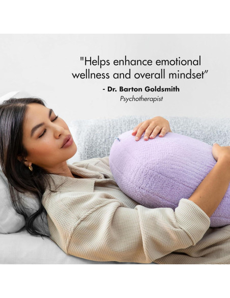 Almohada Corporal con Peso Quiet Mind Grande 7.41kg Lavanda