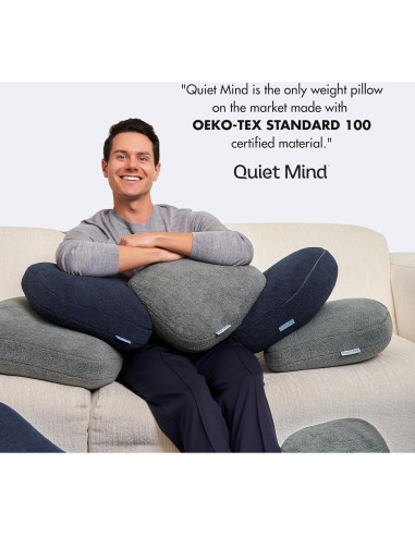 Almohada Corporal con Peso Quiet Mind Grande 7.41kg Lavanda