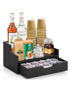 Organizador de café Lzhevsk con cajón para cápsulas K Cup
