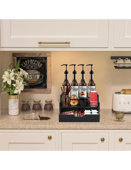 Organizador de café Lzhevsk con cajón para cápsulas K Cup