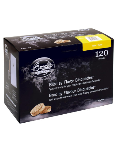 Bisquettes de Ahumado Bradley Aliso 120 unidades 1.81 kg