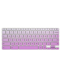 Cubierta de Teclado CaseBuy Rosa Ombre para Lenovo Chromebook 11.6"