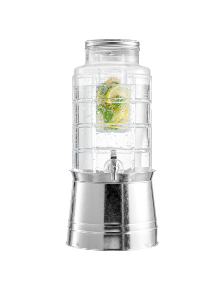 Dispensador de Bebidas de Vidrio Style Setter 9.1L con Grifo