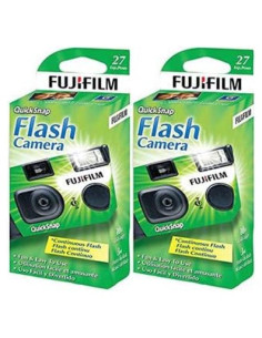 Cámara desechable Fujifilm QuickSnap Flash 400 - 2 cajas