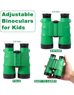 Binoculares ASONA 6PCS para Niños 6X36 Alta Resolución 2