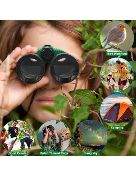 Binoculares ASONA 6PCS para Niños 6X36 Alta Resolución