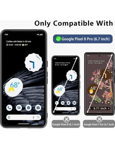 Funda X-level delgada para Google Pixel 8 Pro - Azul