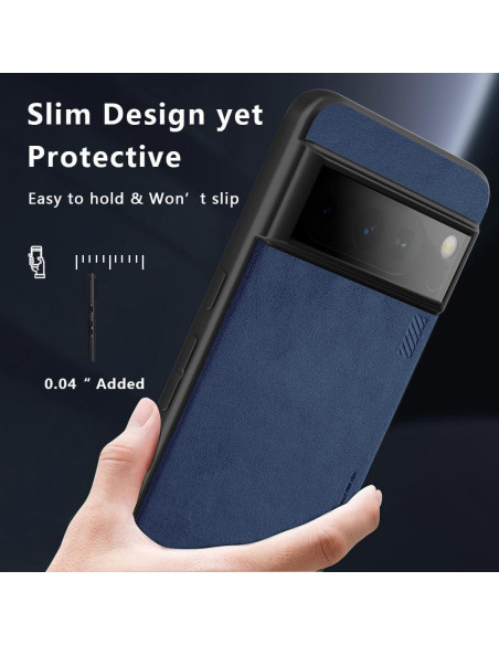 Funda X-level delgada para Google Pixel 8 Pro - Azul