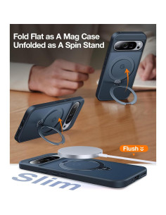 Funda TORRAS para Google Pixel 9 Pro XL con Soporte Giratorio 360 2