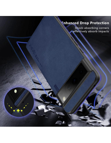 Funda X-level delgada para Google Pixel 8 Pro - Azul