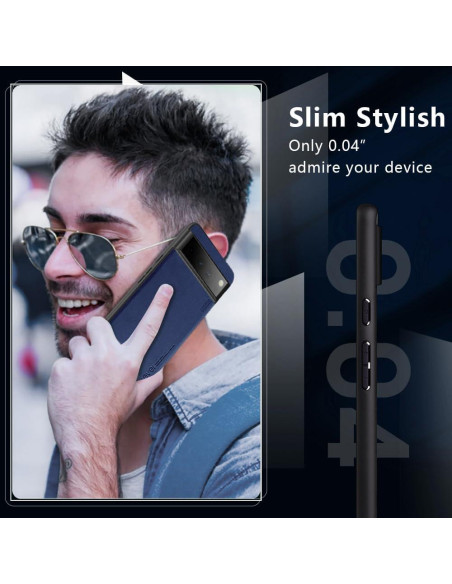 Funda X-level delgada para Google Pixel 8 Pro - Azul