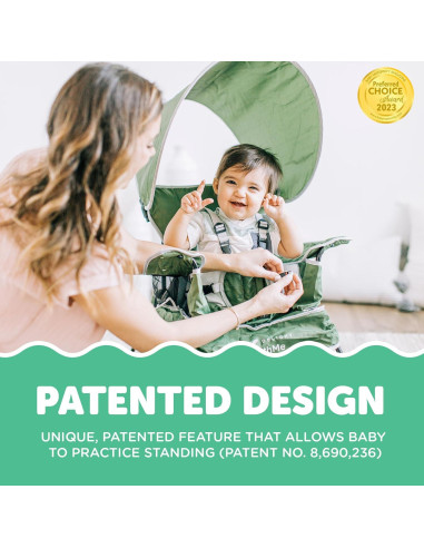 Silla Portátil Baby Delight Go With Me Venture Verde Musgo