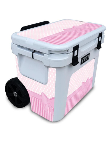 Piel de Brillo Glitter Rosa para Yeti Roadie 32 Cooler - MightySkins