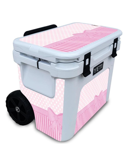 Piel de Brillo Glitter Rosa para Yeti Roadie 32 Cooler - MightySkins