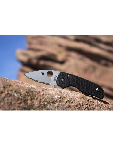 Cuchillo Plegable Spyderco Lil' Native 6.35 cm Mango G-10