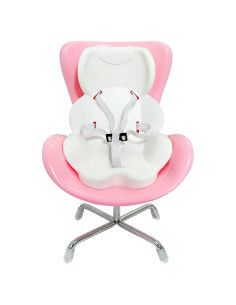 Asiento de Coche para Muñecas ApisNest Rosa 15-17cm con Clip