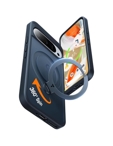 Funda TORRAS para Google Pixel 9 Pro XL con Soporte Giratorio 360
