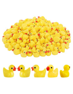 220 Patos de Resina Miniatura Louhua para Decoración y Manualidades