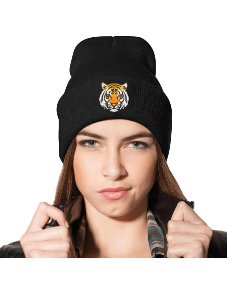 Gorro de Punto Bordado AIMASTZ Unisex Amarillo Pato Divertido Gorro de Punto Bordado AIMASTZ Unisex Amarillo Pato Divertido