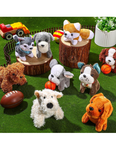 18 Perros de Peluche Aoriher para Cachorros - Suaves y Bonitos