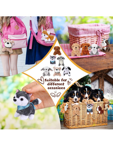 18 Perros de Peluche Aoriher para Cachorros - Suaves y Bonitos