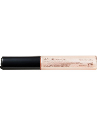 Brillo de Labios Mega Shine NYX Rosa Bebé 10.5 Gr