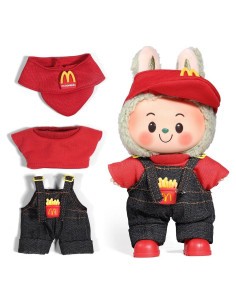 Conjunto de Ropa para Muñeca AICase 17cm - 3 Piezas con Sombrero