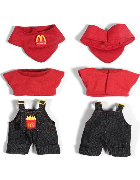 Conjunto de Ropa para Muñeca AICase 17cm - 3 Piezas con Sombrero