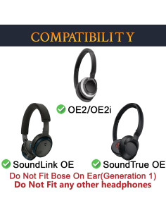 Almohadillas de Gel Refrigerante SOULWIT para Auriculares Bose OE2 2