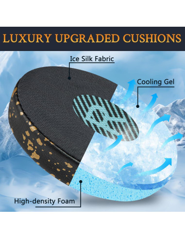 Almohadillas de Gel Refrigerante SOULWIT para Auriculares Bose OE2