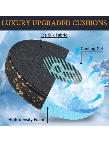 Almohadillas de Gel Refrigerante SOULWIT para Auriculares Bose OE2