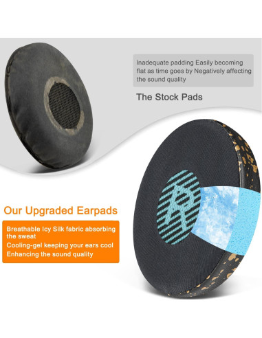 Almohadillas de Gel Refrigerante SOULWIT para Auriculares Bose OE2